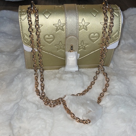 Aldo Handbags - Gold Aldo Chain crossbody